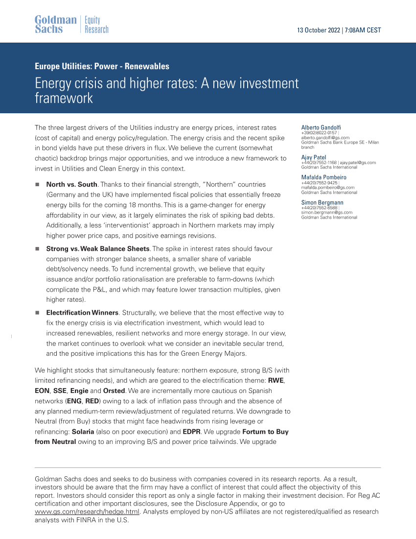 Europe Utilities_ Power - Renewables_ Energy crisis and higher rates_ A new investment framework (1)Europe Utilities_ Power - Renewables_ Energy crisis and higher rates_ A new investment framework (1)_1.png